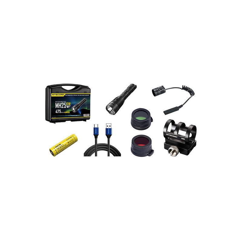 LAMPE NITECORE MULTITASK HYBRID 25V2 - Pack 3 - 25.4 - 15.7