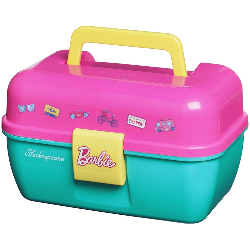 BOÎTE DE PÊCHE SHAKESPEARE MATTEL BARBIE TACKLEBOX - M - 23.5 x 15.5 x 14 - 280
