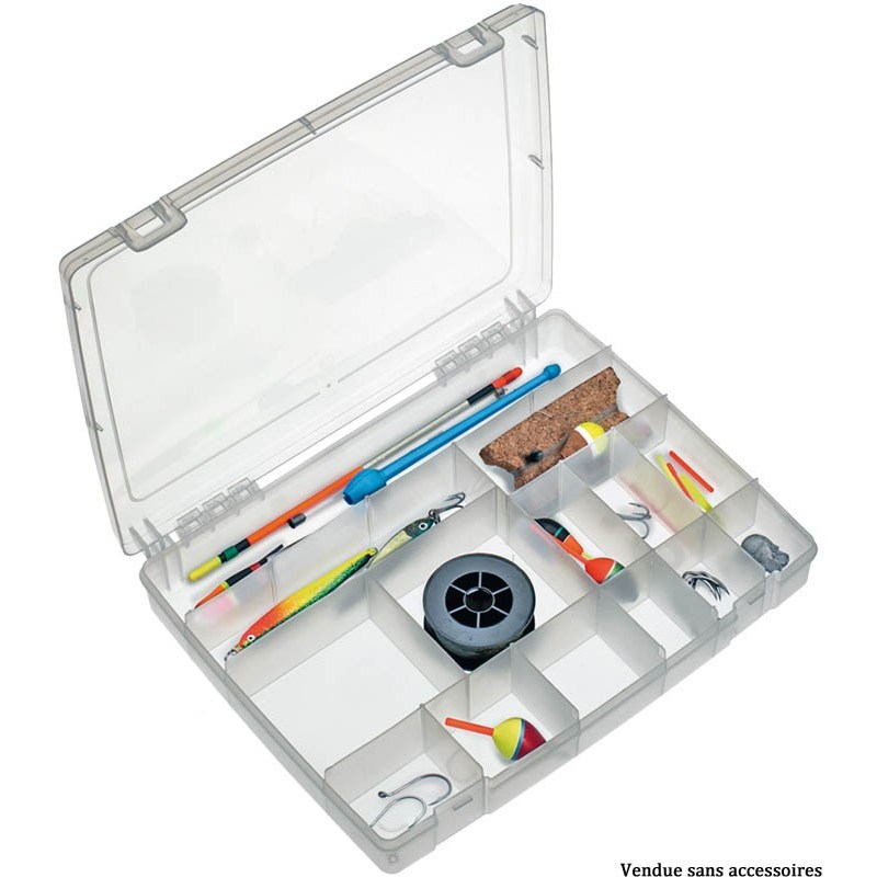 BOITE CRISTAL PAFEX 14 CASES BP192-14 - 32 x 26 x 5