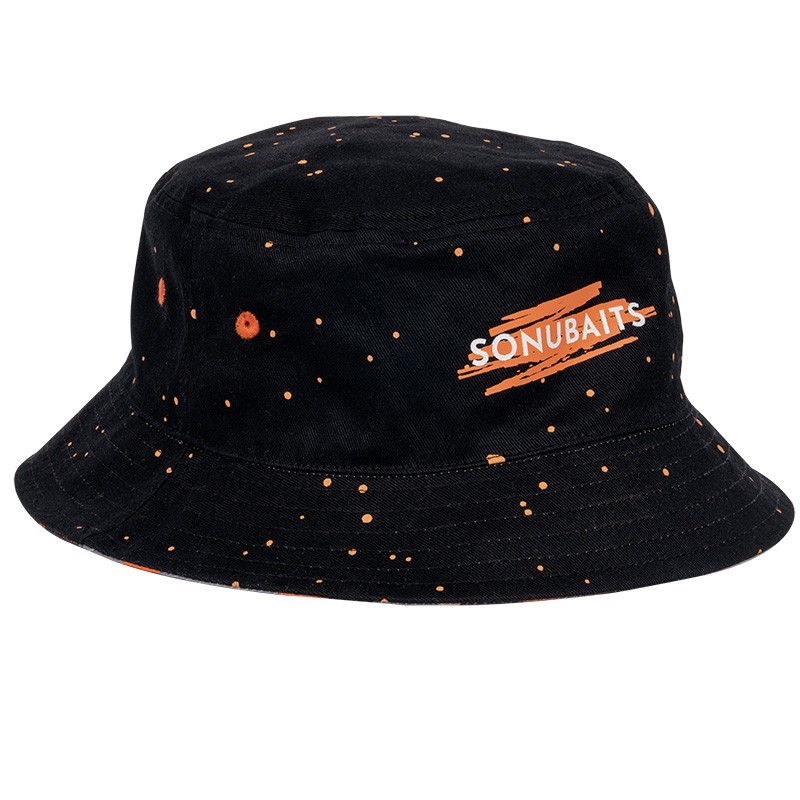 BOB SONUBAITS BUCKET HAT RÉVERSIBLE - NOIR/ORANGE - Noir-Orange - Unique