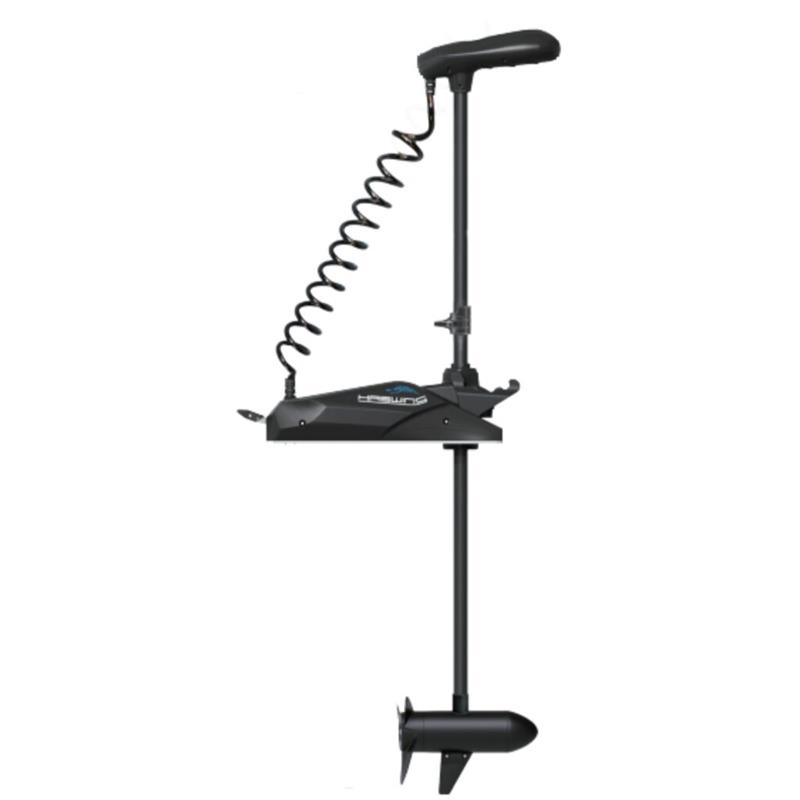MOTEUR ÉLECTRIQUE HASWING CAYMAN-B GPS 55LBS VERSION 1.6 HD 2025 PLATEFORME NOUVELLE GÉNÉRATION NOIR - Noir - 14 - 12 - 137 - 55