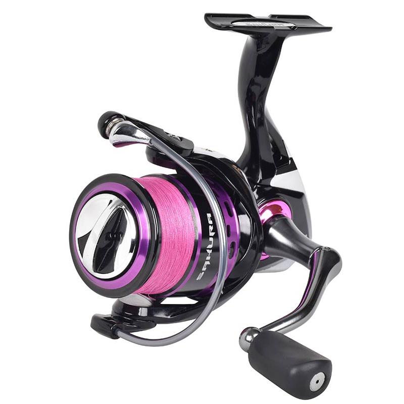 MOULINET SPINNING SAKURA STINGRAY EGI SPINNING 2504 FD - 2500 - 100m-10/100 - 5.0/1 - 65 - 3+1 - 2.5 - 245