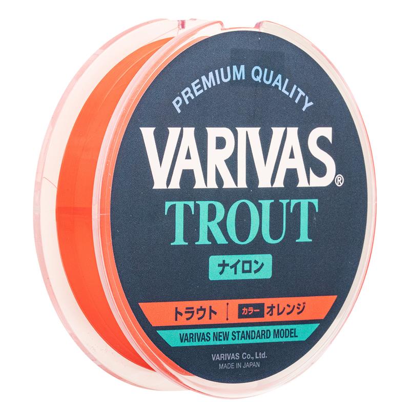 NYLON VARIVAS TROUT NYLON ORANGE - 100M - Orange - 12.8/100 - 100 - 2.5