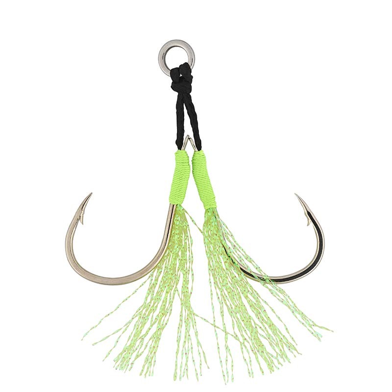HAMEÇON ASSIST SUNSET HOOK DOUBLE - Nickel - N°1 - 160 - 2
