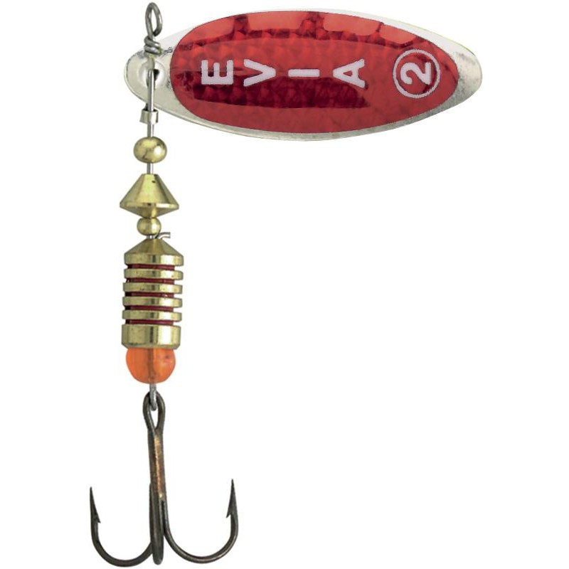 CUILLER TOURNANTE EVIA SUNSHINE MOD 13B - ARGENT/ROUGE - Argent-Rouge - N°2 - 1 - 7