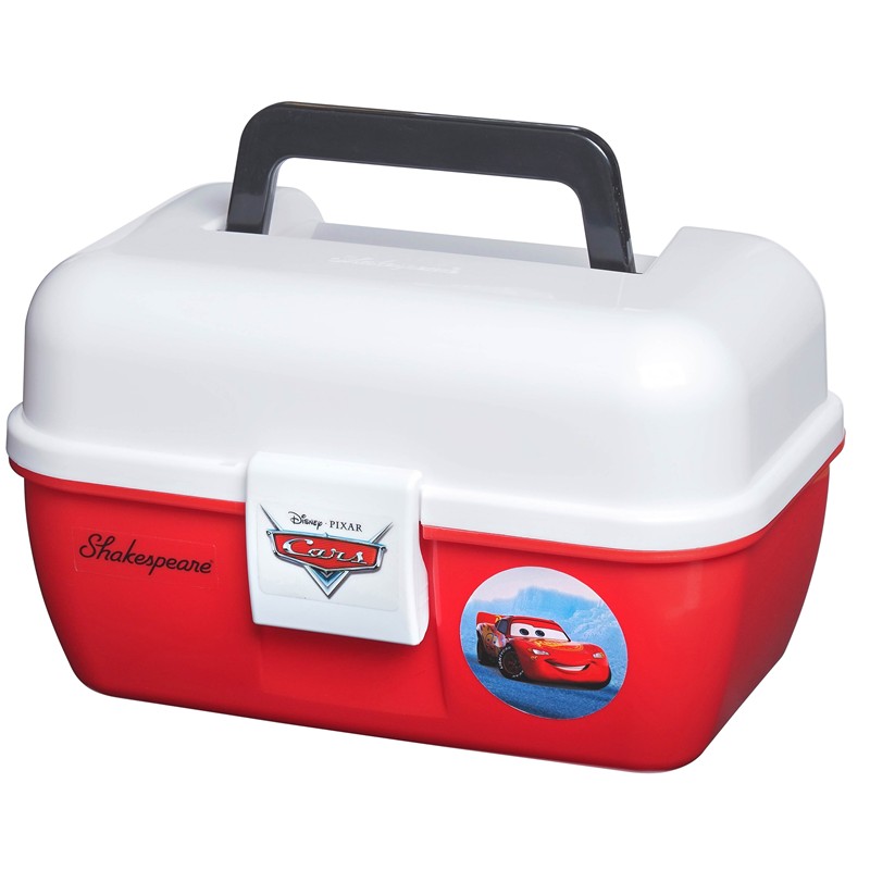 BOÎTE DE PÊCHE SHAKESPEARE DISNEY CARS TACKLEBOX - 23.5 x 15.5 x 14