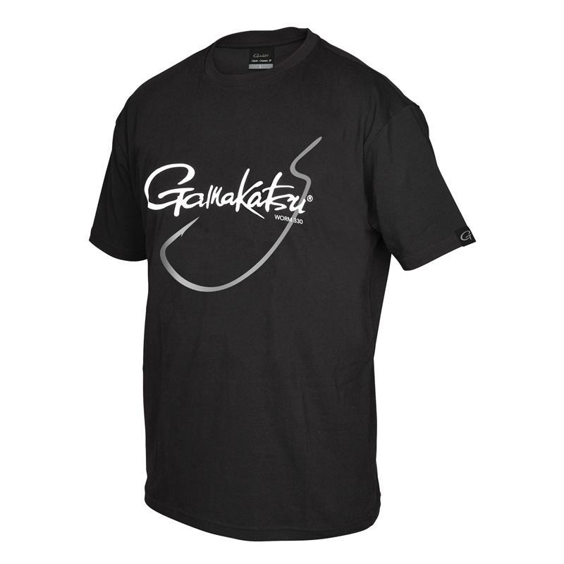 TEE SHIRT MANCHES COURTES HOMME GAMAKATSU G-HOOK T-SHIRTS WORM 330 - NOIR - Noir - S