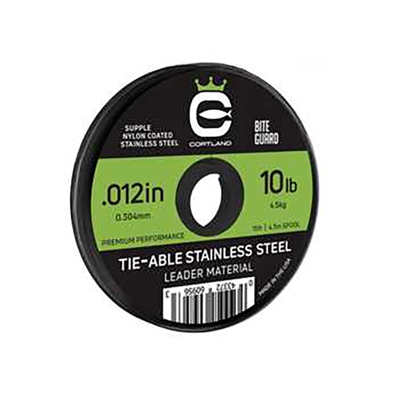 BAS DE LIGNE CORTLAND TIE-ABLE STEEL WIRE - 43.1/100 - 4.5 - 20