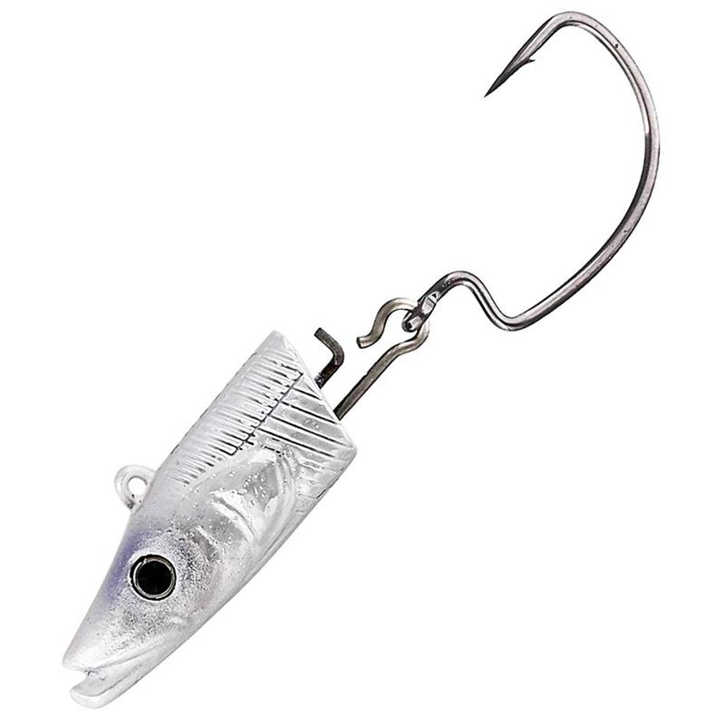 TÊTE PLOMBÉE WESTIN POUR SANDY ANDY WEEDLESS JIG - Silver - 2 - N°1/0 - 10 - 11