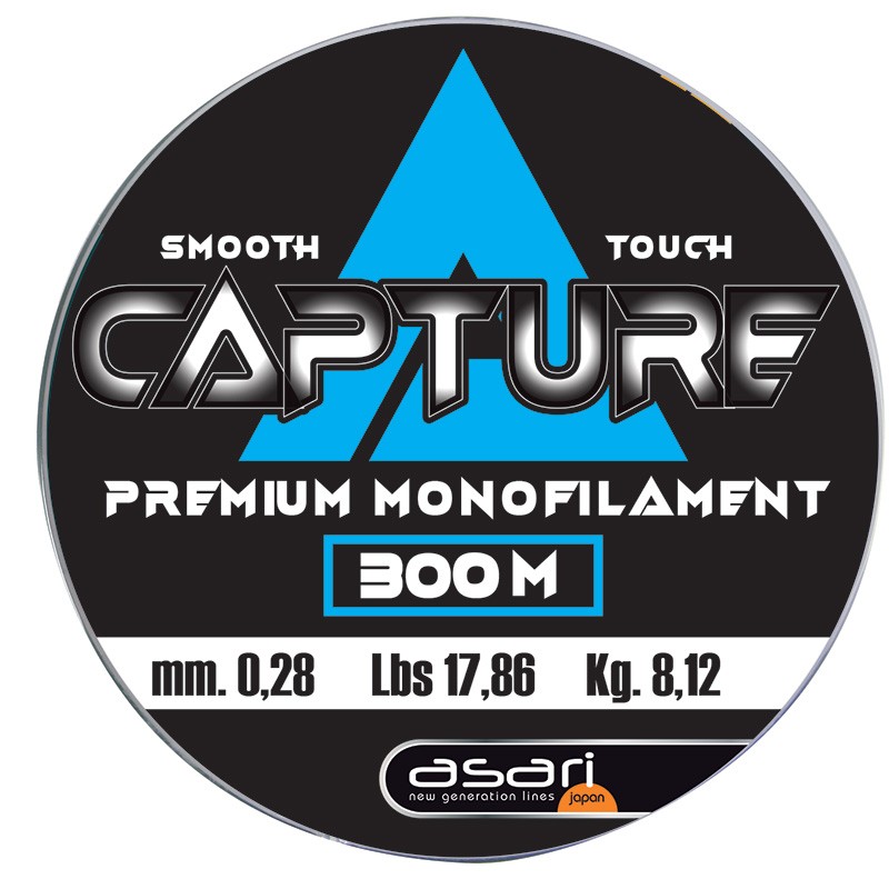 NYLON ASARI CAPTURE BLEU - 300M - Bleu - 22/100 - 5.74 - 300 - 12.63
