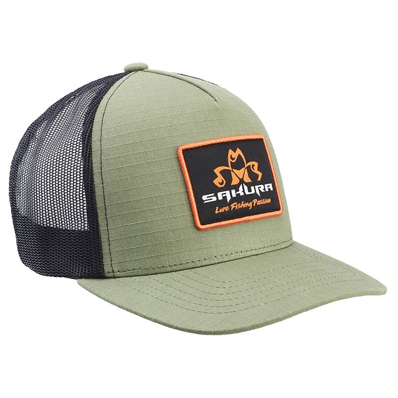 CASQUETTE HOMME SAKURA RIPSTOP CAP - VERT - Vert - Unique