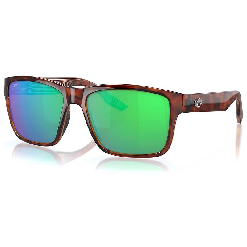 LUNETTES POLARISANTES COSTA PAUNCH 580G - XL - 580G - Vert Miroir - Tortoise