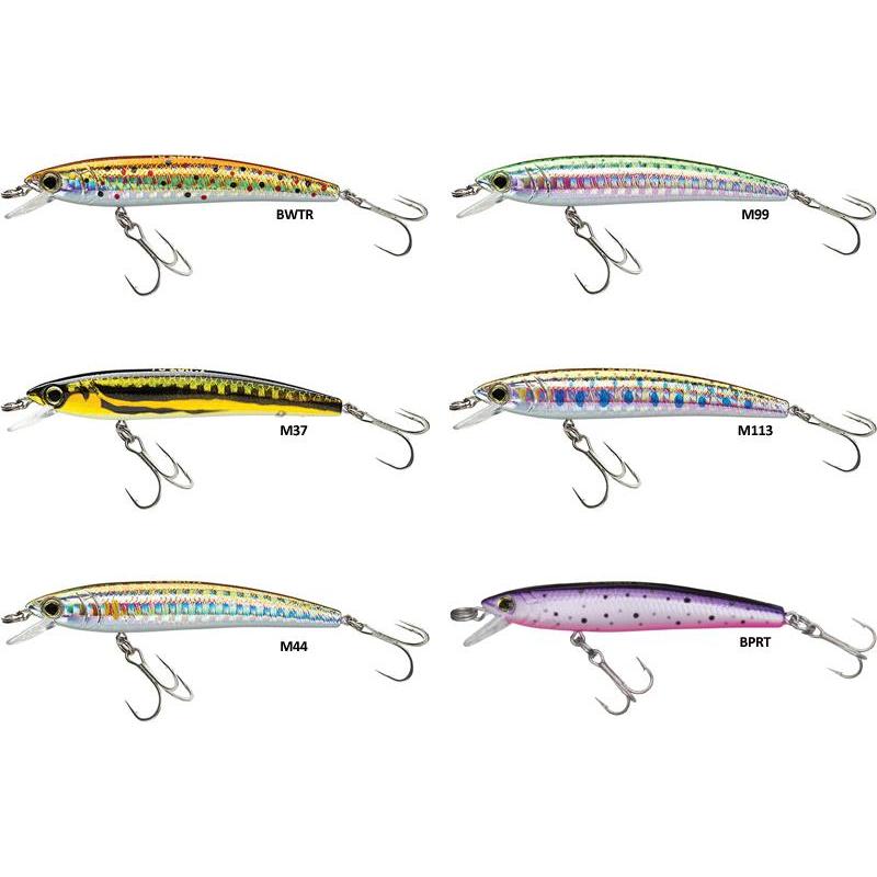 LEURRE COULANT YO-ZURI PIN S MINNOW - 7CM - Gold Flame - 1 - 0.6-0.9 - N°10 - 7 - 5 - Coulant