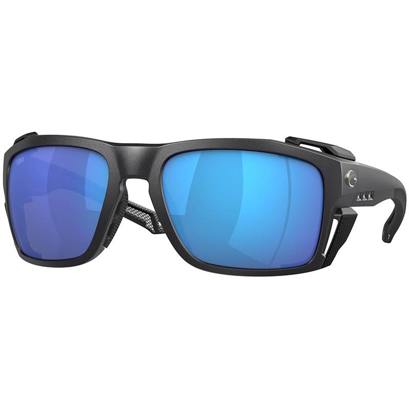 LUNETTES POLARISANTES COSTA KING TIDE 8 580G - L - 580G - Bleu Miroir - Noir