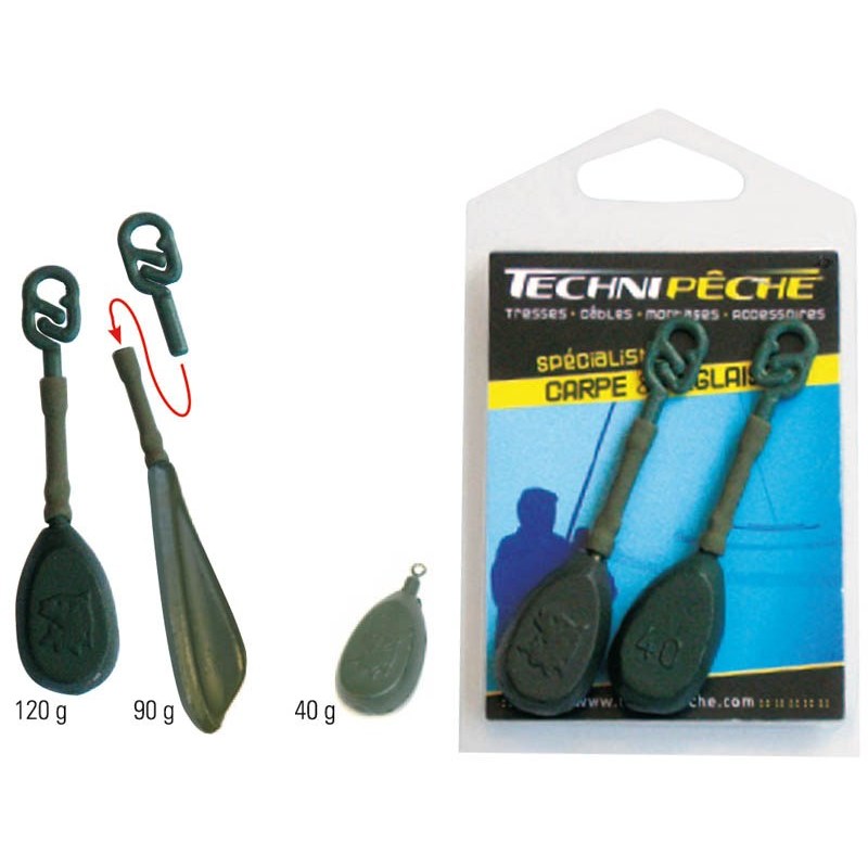 BACK LEAD COMPLET TECHNIPÊCHE RAPID - Paire