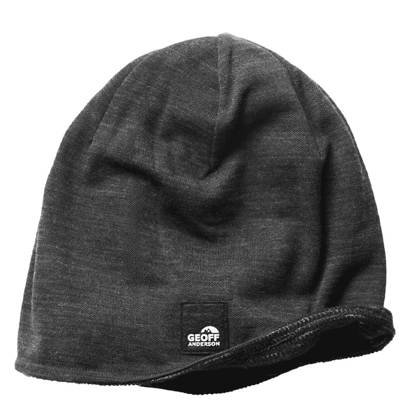 BONNET GEOFF ANDERSON WIZWOOL 350 HOOD - NOIR - Noir
