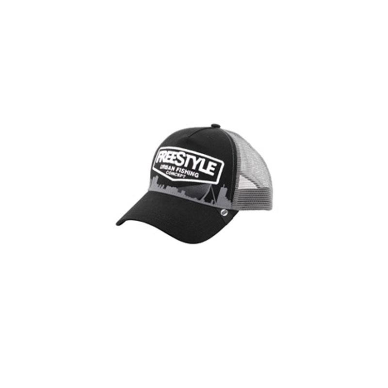 CASQUETTE FREESTYLE TRUCKER CAP BLACK - NOIR - Noir - Unique