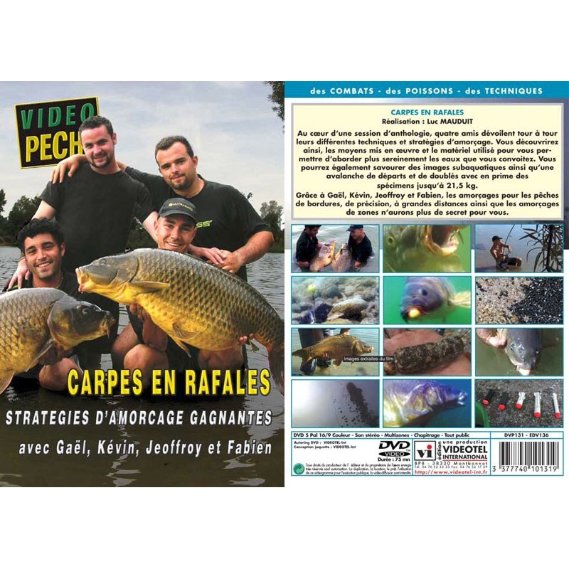 DVD - CARPES EN RAFALES