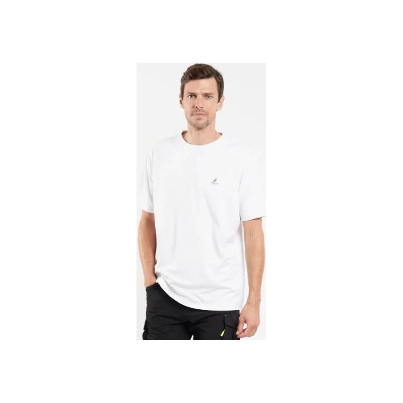 TEE SHIRT MANCHES COURTES HOMME BERMUDES VALEWOOD - BLANC - Blanc - L