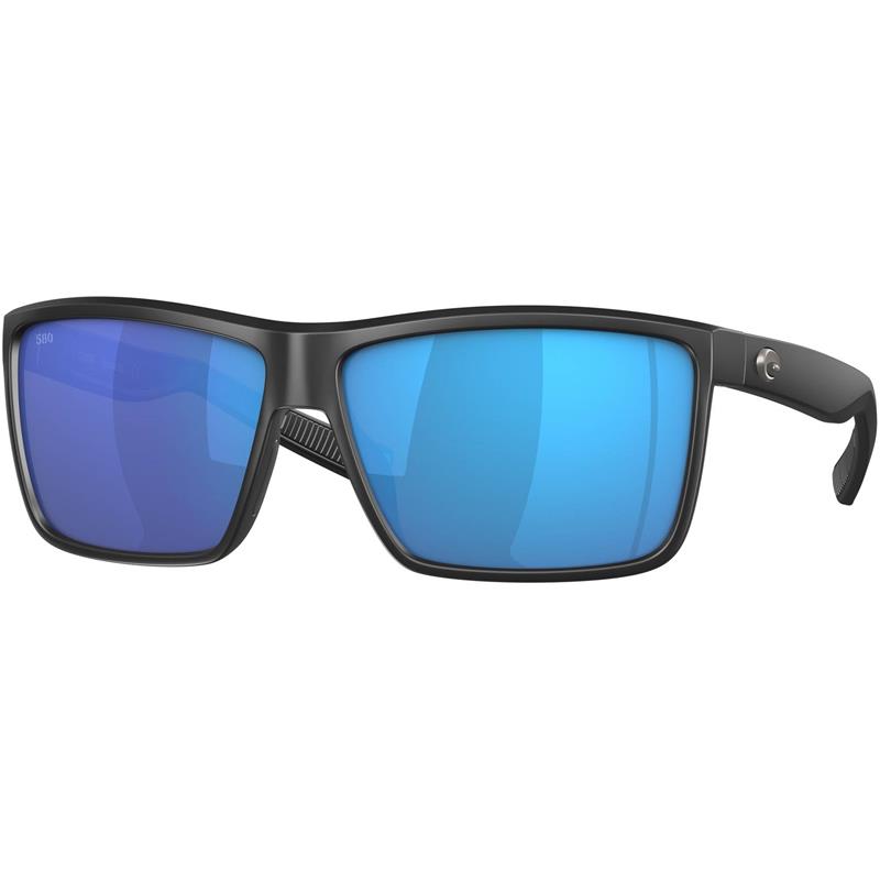 LUNETTES POLARISANTES COSTA RINCONCITO 580G - M - 580G - Bleu Miroir - Noir Mat