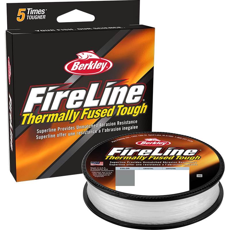TRESSE BERKLEY FIRELINE FUSED ORIGINAL - CRYSTAL - 150M - Crystal - 10/100 - 6.2 - 150