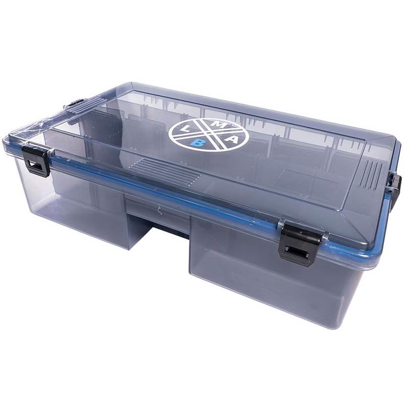 BOÎTE LMAB TACKLE BOX DEEP - Smoky Grey - 35.5 x 23 x 9.2 - L