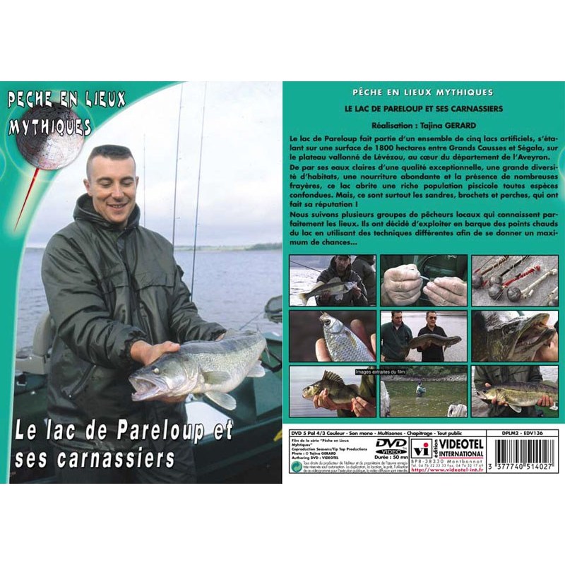 DVD LAC DE PARELOUP ET SES CARNASSIERS - 50