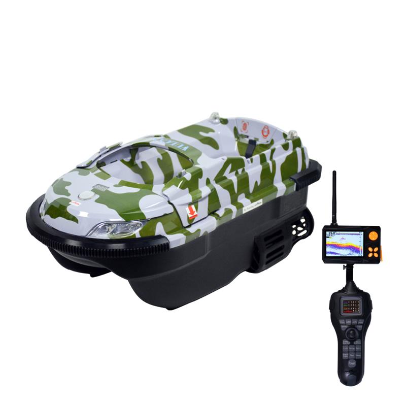 BATEAU AMORCEUR BOATMAN VULCAN SONAR V2 CAMOU