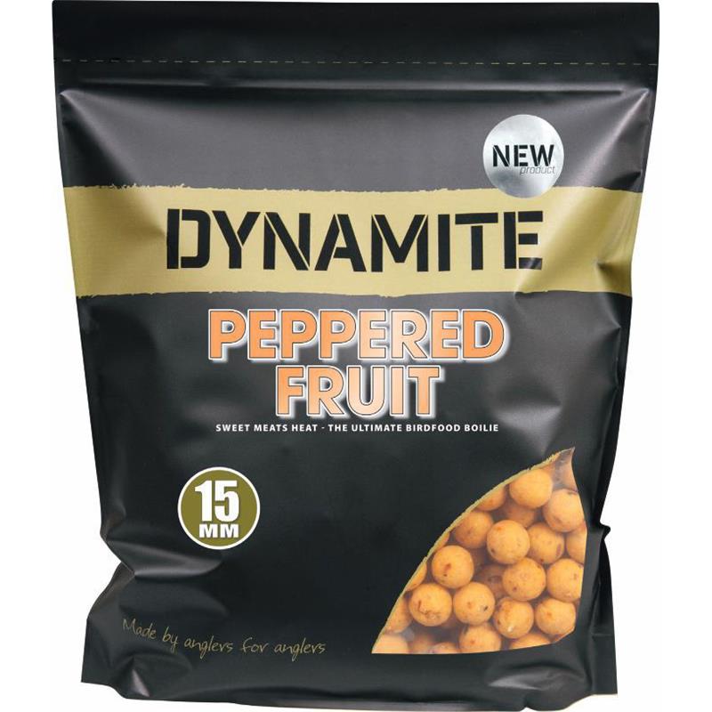 BOUILLETTE DYNAMITE BAITS PEPPERED FRUIT BOILIES - 1.8 - 15 - Fruit