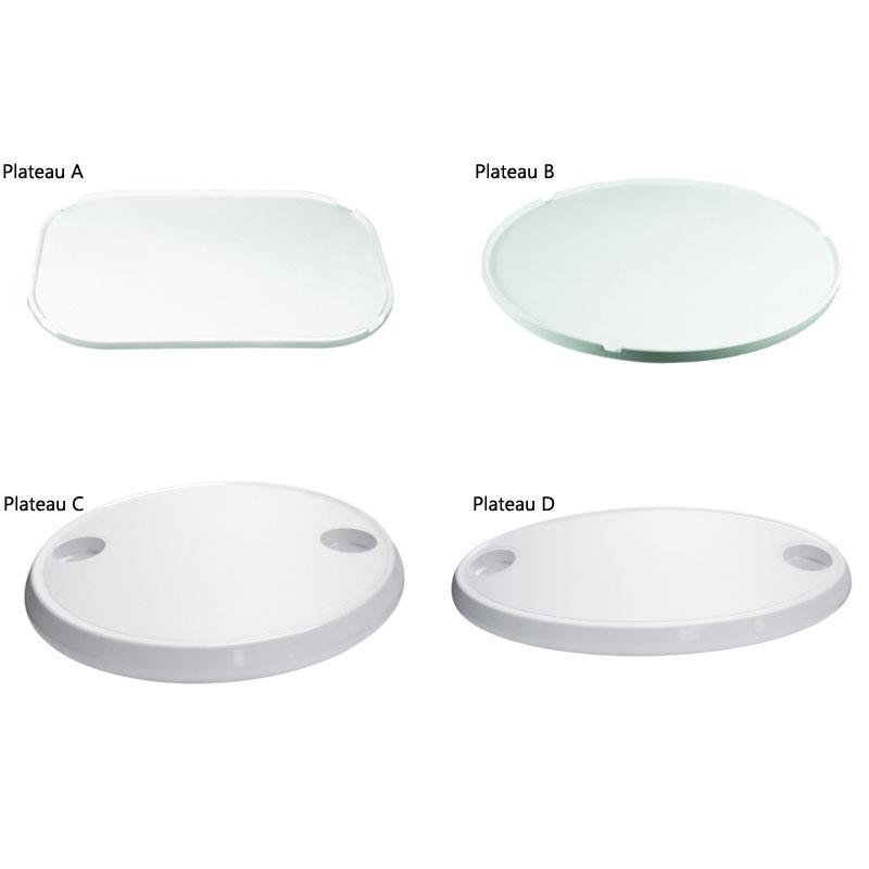 PLATEAU DE TABLE PLASTIMO - C - 610 x 40