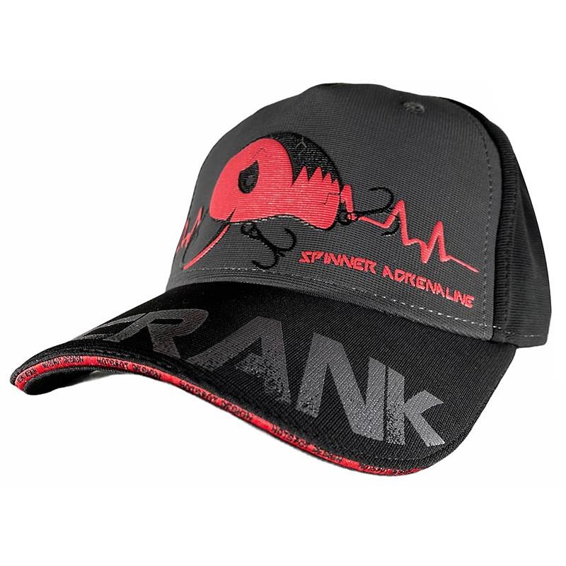 CASQUETTE HOMME HOT SPOT DESIGN CAP CRANK - NOIR/GRIS - Noir-Gris - Unique