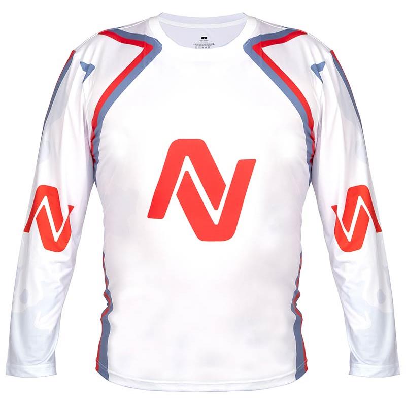 TEE SHIRT MANCHES LONGUES HOMME NYTRO UVP50 LONG SLEEVE SHIRT - WHITE - White - L